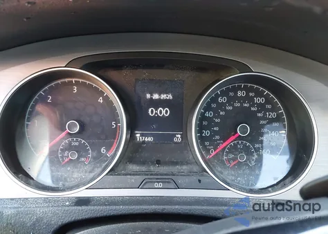 2015 Volkswagen Golf Sportwagen Tdi S 4-Door из США, поврежденный, VIN 3VWCA7AU3FM509121